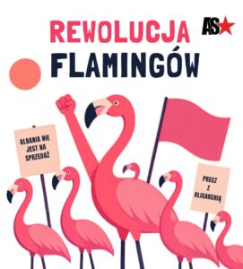 Rewolucja flamingów w Albanii: masowe protesty przeciwko imperium rodziny Trumpów